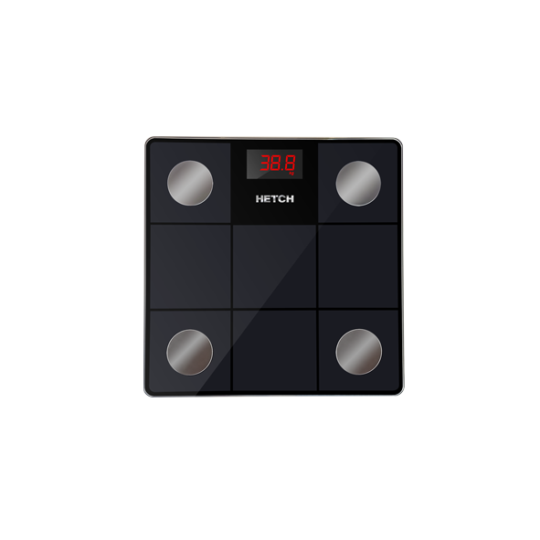 HETCH M1 Bluetooth Smart App Body Fat Scale BFS-1123-HC (BMI, Body Fat %, Water %, Protein %)