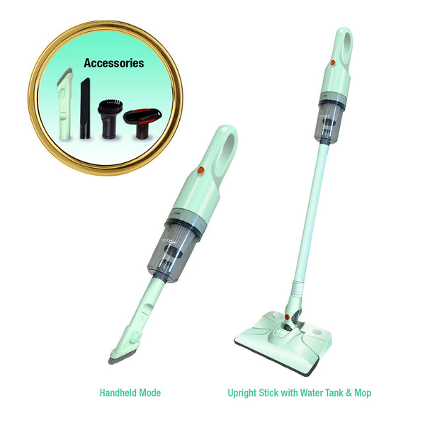 HETCH H3 PRO HYPER-CLEANED VACUUM CLEANER AND MOP HVC-1417-HC