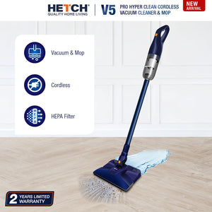 HETCH V5 Pro Hyper Clean Cordless Vacuum Cleaner & Mop CVC-1423-HC