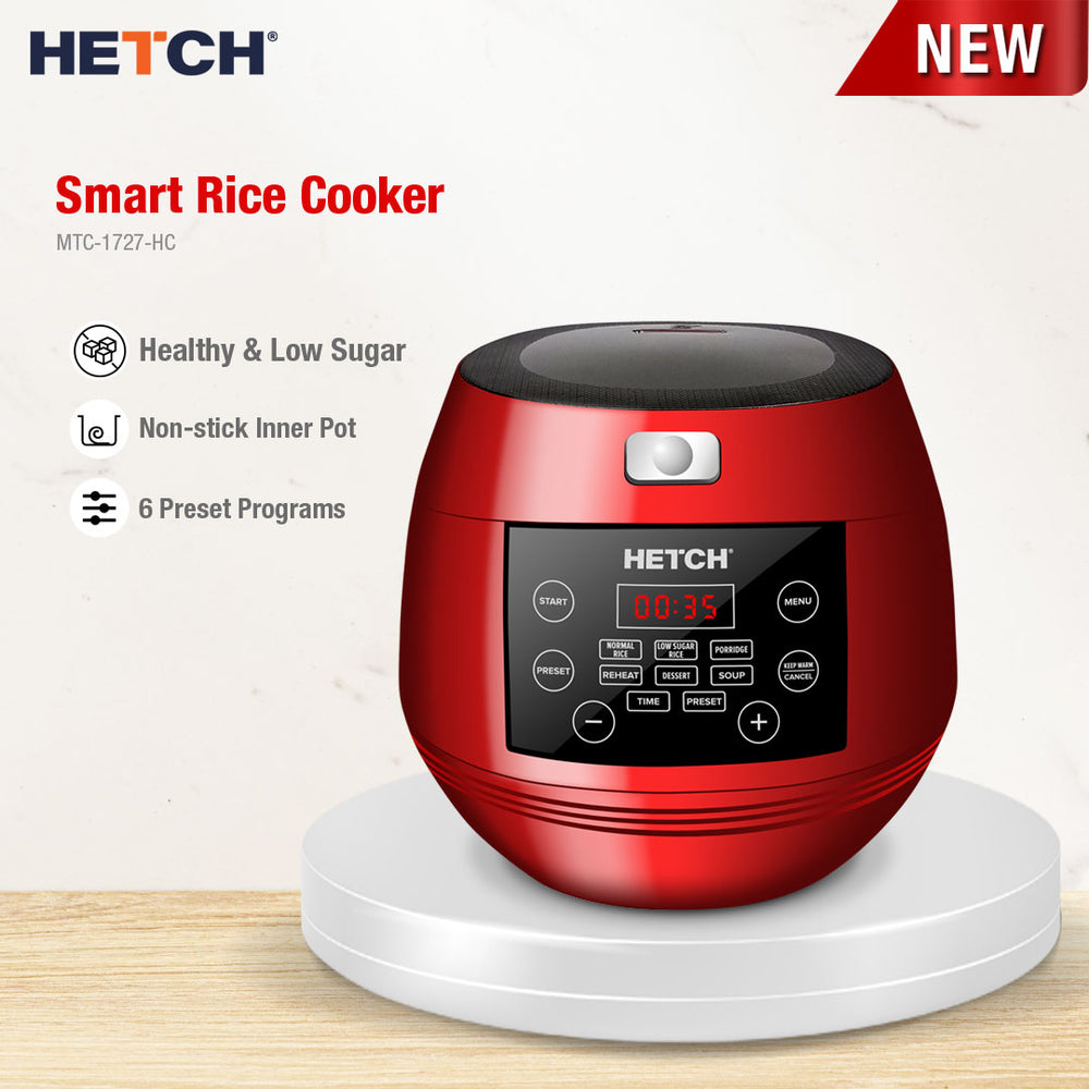 HETCH Low Sugar Smart Rice Cooker (3L) MTC-1727-HC