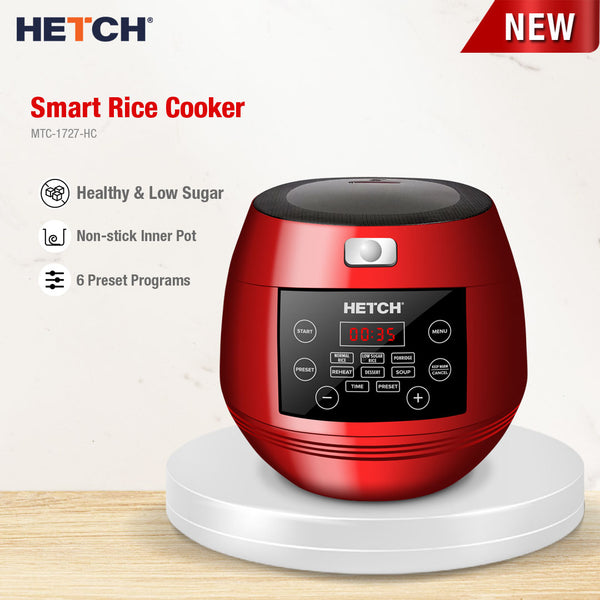HETCH Low Sugar Smart Rice Cooker (3L) MTC-1727-HC